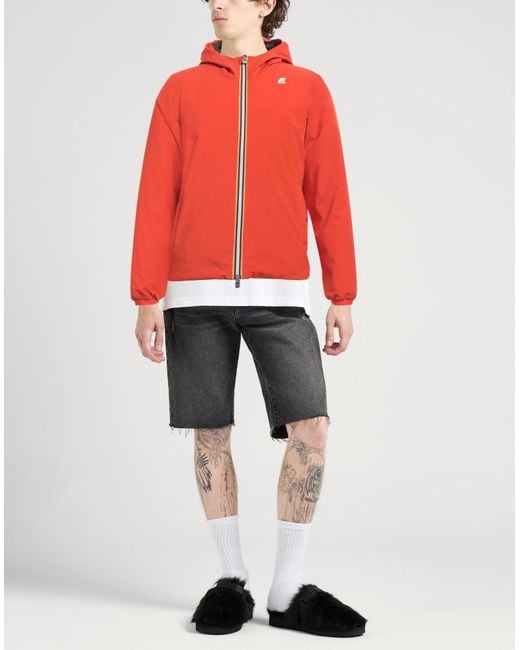 K-Way Red Jacket for men