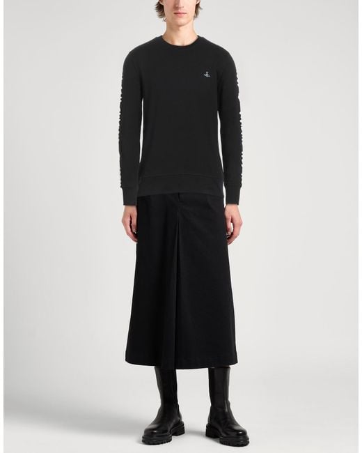 Vivienne Westwood Black Sweatshirt Cotton for men