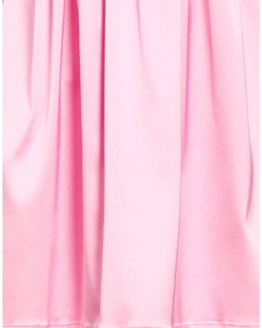Semicouture Pink Mini Dress Acetate, Polyamide, Elastane