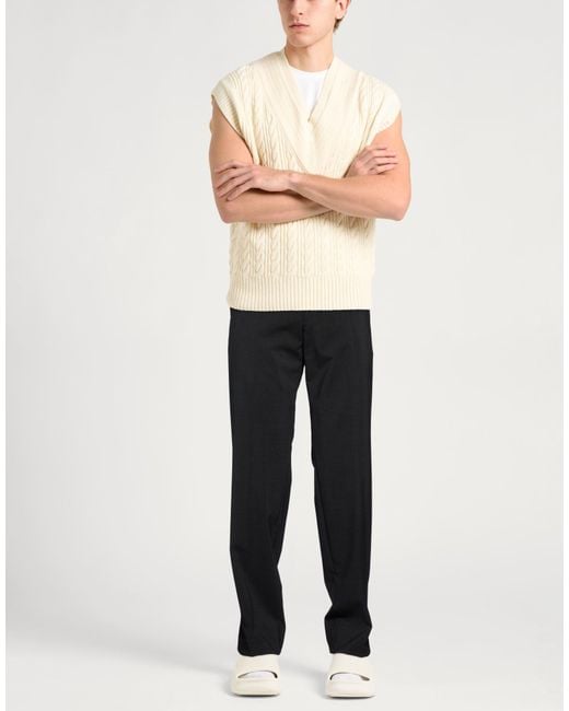 Boss Black Pants Virgin Wool, Elastane for men