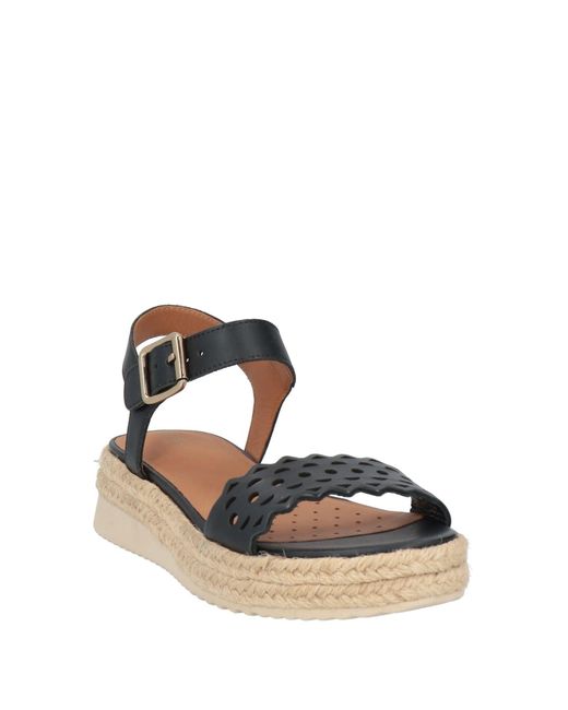 Geox Black Espadrilles