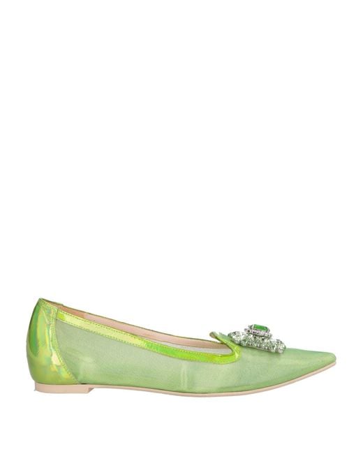 Ras Green Lime Loafers Synthetic Material