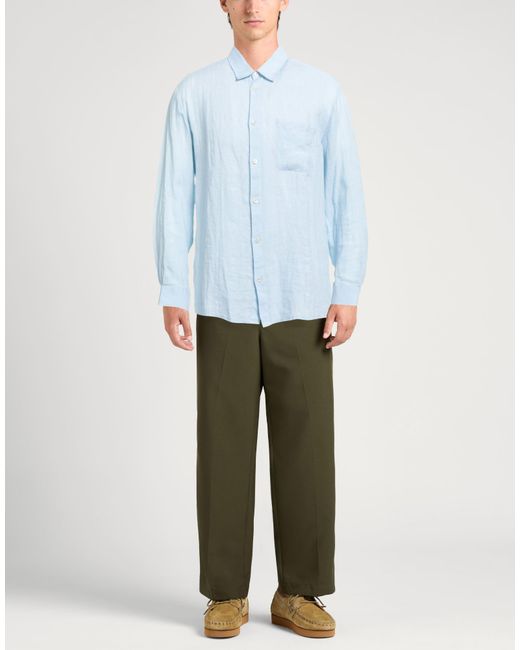 Camicia di A.P.C. in Blue da Uomo