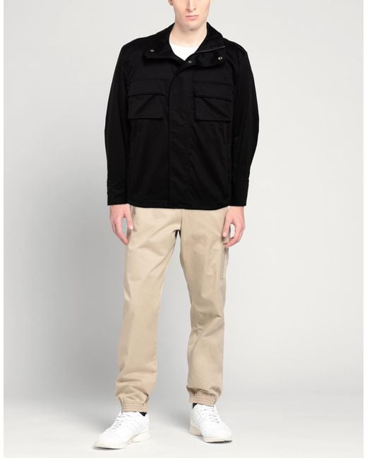 Dondup Black Jacket Cotton for men