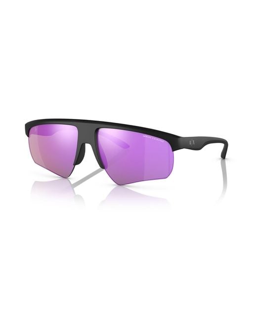 Armani Exchange Sonnenbrille in Purple für Herren