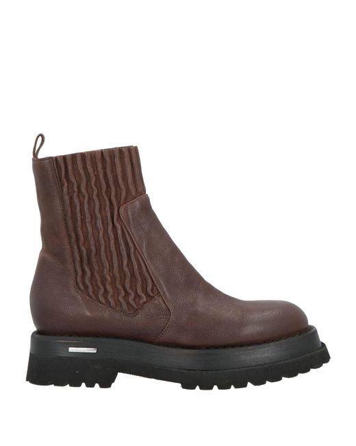Malloni Brown Ankle Boots