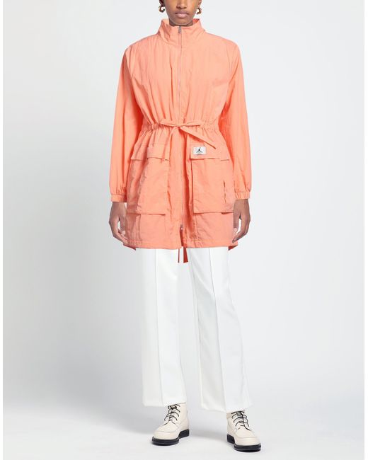 Nike Orange Overcoat & Trench Coat