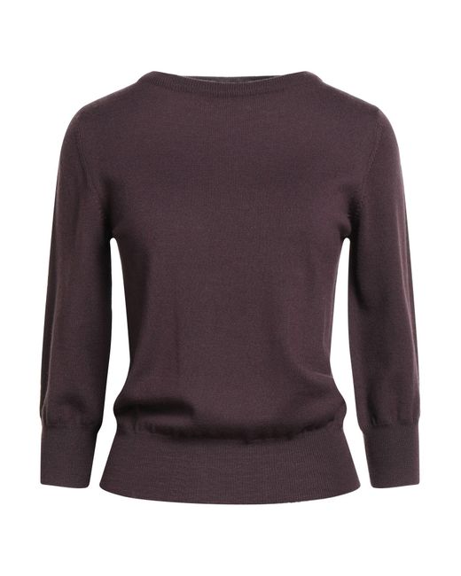 Aragona Purple Sweater Merino Wool