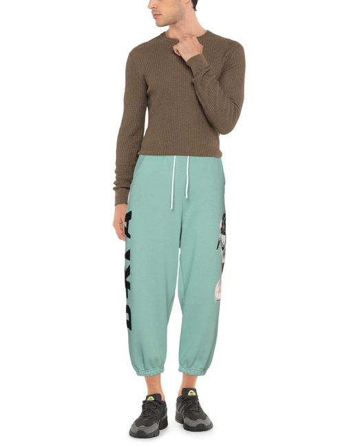 Berna Green Light Pants Cotton, Polyester for men