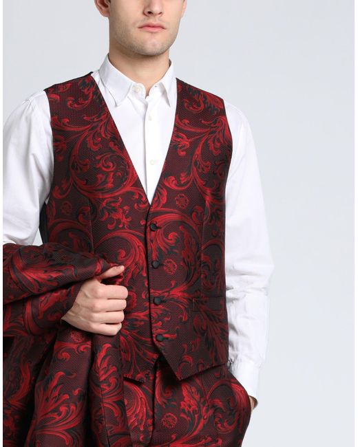 Traje Dolce & Gabbana de hombre de color Red