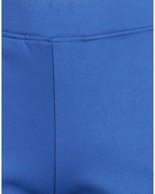 4giveness Blue Bright Pants Viscose, Polyamide, Elastane