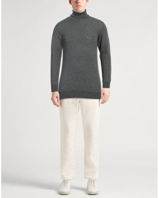 Billionaire Gray Turtleneck for men