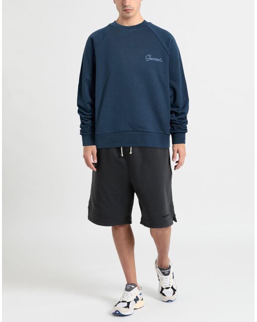 GARMENT WORKSHOP Blue Sweatshirt Cotton for men