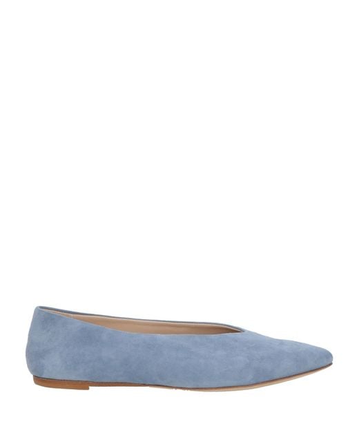 ODARE ANTWERP Blue Ballet Flats