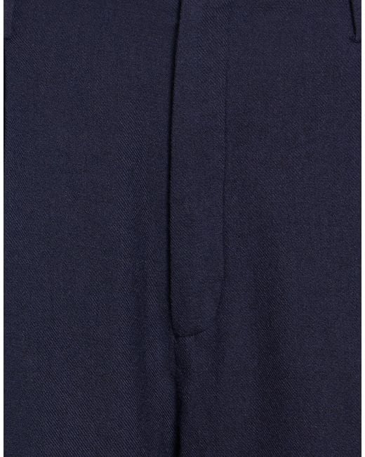 Bode Blue Pants Wool