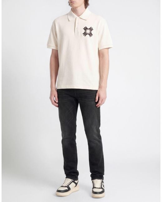 Polo Amiri de hombre de color Natural