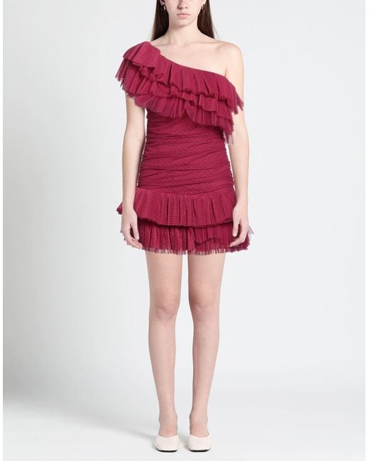 SIMONA CORSELLINI Red Mini Dress