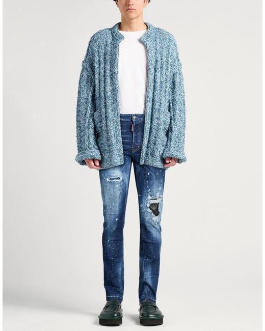 DSquared² Blue Jeans Cotton, Polyester, Elastane for men