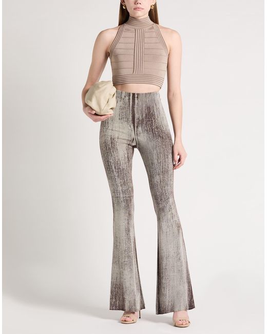 Roberto Collina Gray Pants Wool