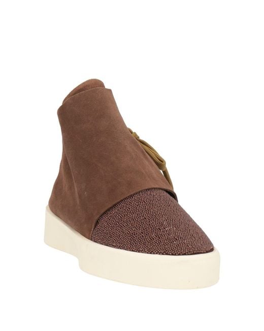 Fear Of God Brown Ankle Boots Leather
