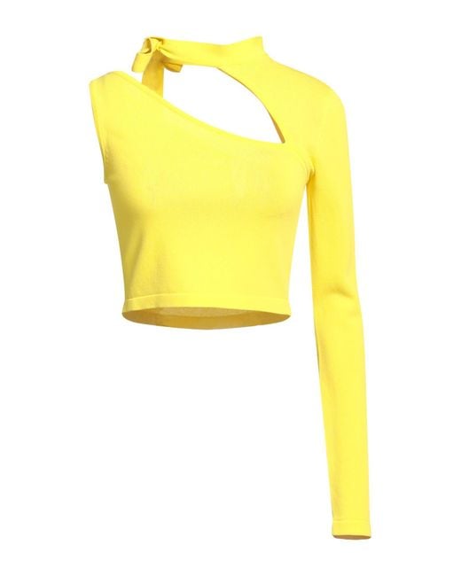 BCBGMAXAZRIA Yellow Top