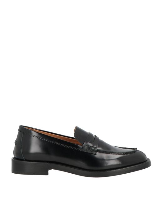 Sartore Black Loafers Leather