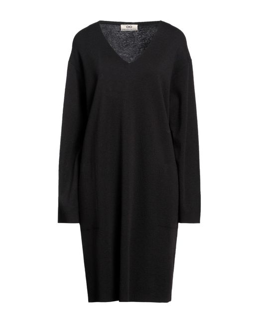SMINFINITY Black Midi Dress