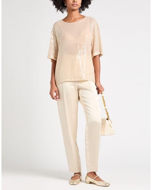 Semicouture Natural Tops