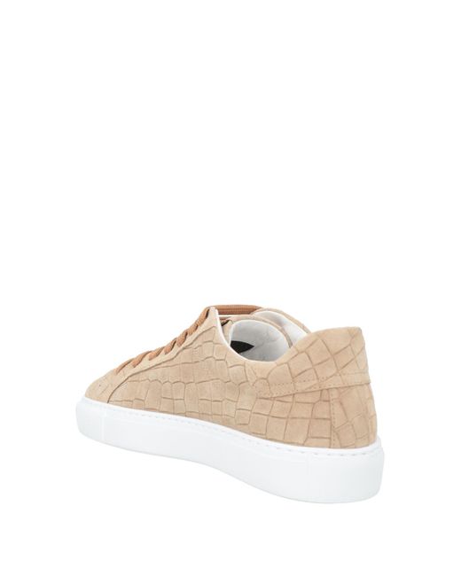HIDE & JACK Natural Camel Sneakers Leather