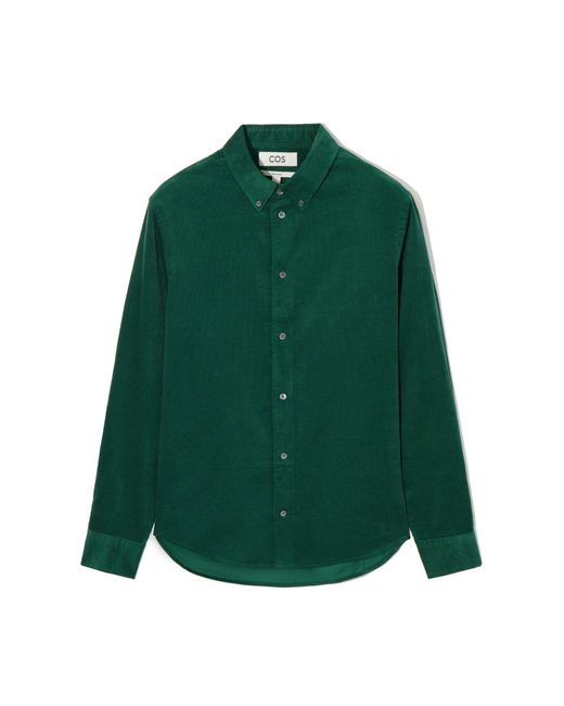 Camisa COS de hombre de color Green