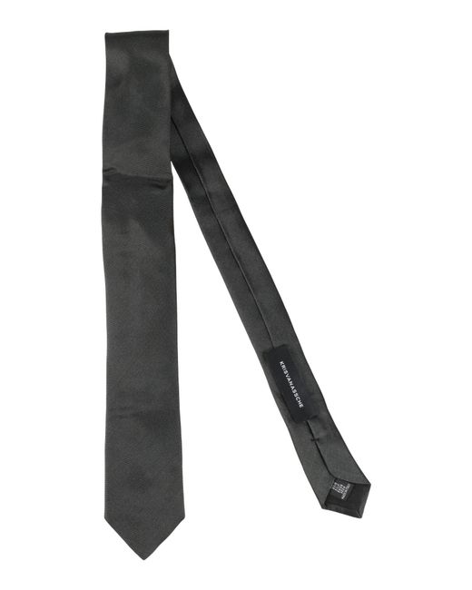 Cravatta E Papillon di Kris Van Assche in Black da Uomo