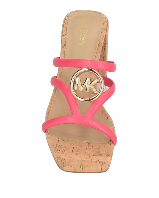 MICHAEL Michael Kors Pink Mules & Clogs