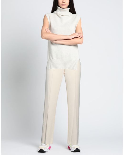 Alberta Ferretti White Pants