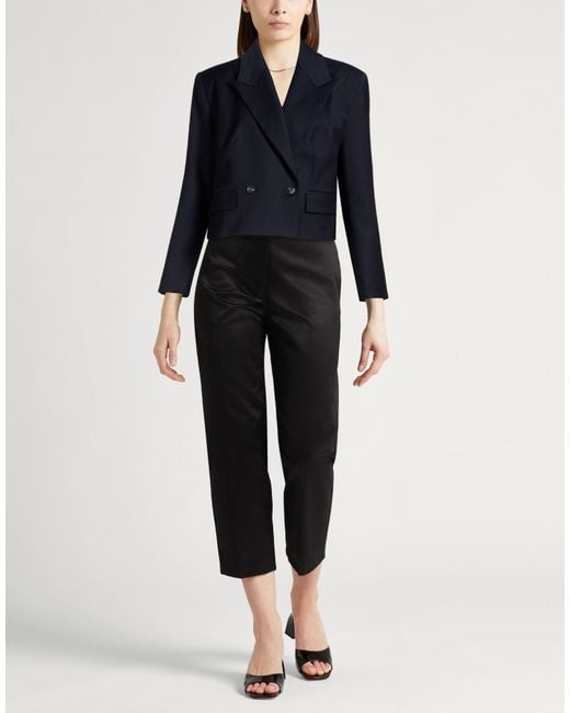 IVY & OAK Blue Midnight Blazer Recycled Polyester, Wool, Elastane
