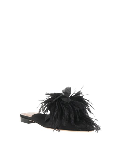 Alberta Ferretti Black Mules & Clogs