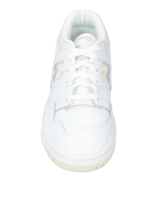 New Balance White Trainers