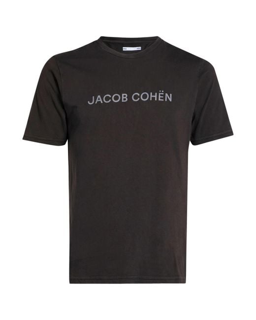 Jacob Cohen Black T-Shirts for men