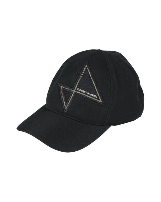 Cappello di Emporio Armani in Black da Uomo