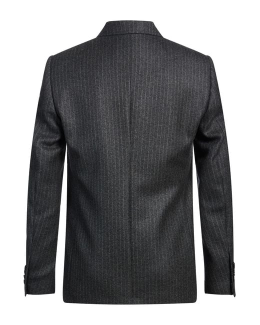 Lardini Black Blazer Wool for men