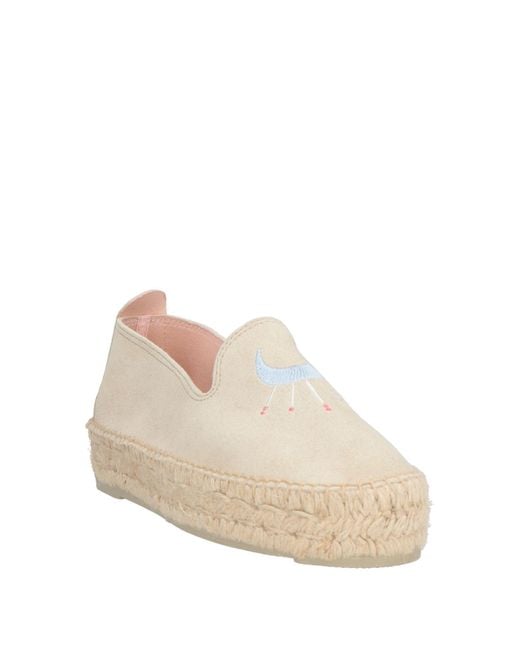 Manebí Natural Espadrilles Leather, Jute