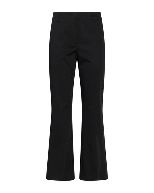 Department 5 Black Pants Cotton, Elastane
