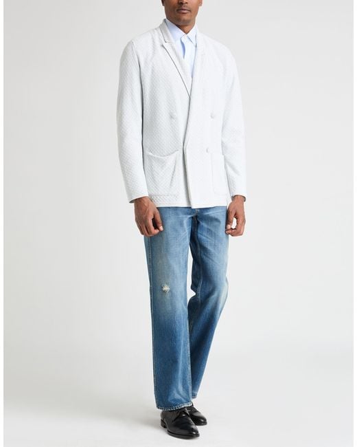 Lardini White Blazers for men