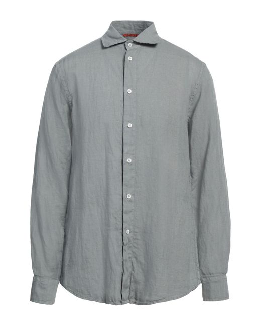 Barena Gray Shirt Linen for men