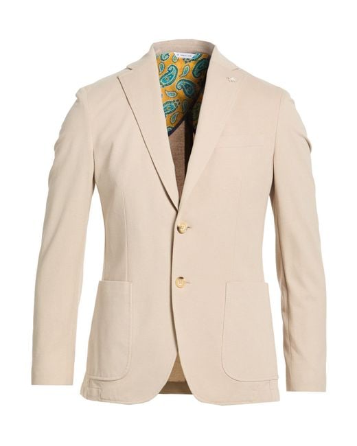 Manuel Ritz Natural Blazers for men