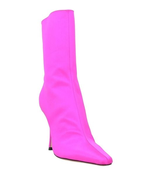 Jimmy Choo Pink Ankle Boots