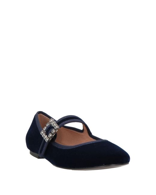 Bibi Lou Blue Ballet Flats