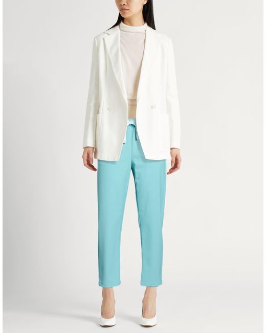 Semicouture Blue Trouser