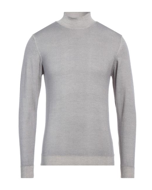 Daniele Fiesoli Gray Turtleneck for men