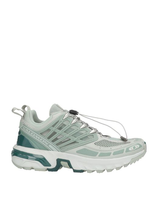 Salomon Green Sneakers Textile Fibers, Synthetisches Material