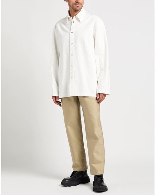 Jil Sander White Shirt Cotton for men